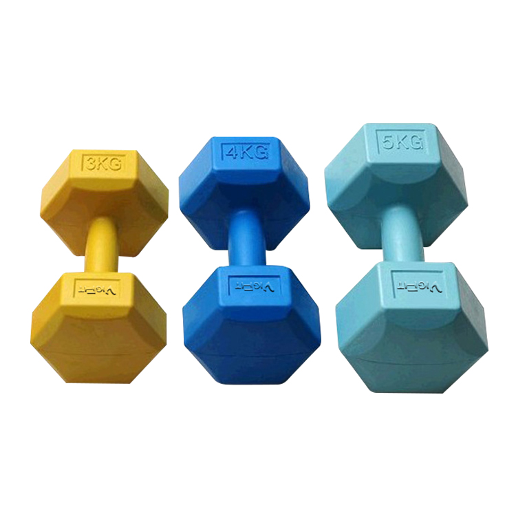 China adjustable Hexaron Cement Dumbbell Cap for sale Vigor - DB-C-401
